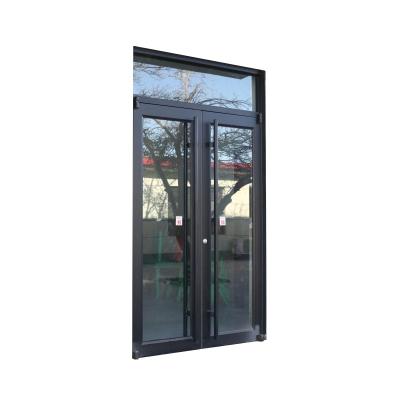 China Commercial Aluminum Profile Bi Fold KFC Sliding Door Windproof Good Quality Aluminum Windproof Doors With Tempered Glass for sale