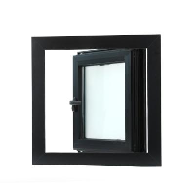 China Swing High Quality Black Thermal Aluminum Alloy Casement Door and Window Cutout Aluminum Windows Doors and Window Designs for sale