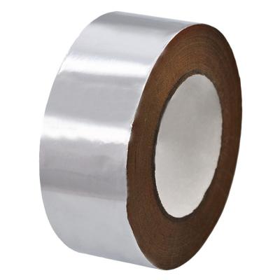 China Aluminum Foil Heat Resistant Adhesive Tape For Joints Air Sealing Aluminum Adhesive Tape Sewing Against Moisture for sale