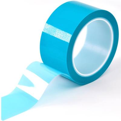 China Heat Resistant Protective Blue Tape Freezer Aluminum Foil Tape Refrigeration Aluminum Foil Tape for sale