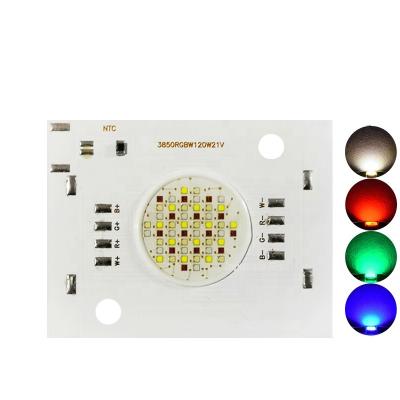 China INGAN Square COB Led 2844 3850 80W 120W LED 3000K COB RGBW 20-24V 1400mA RGB Double Warm White Color For Stage Lights for sale