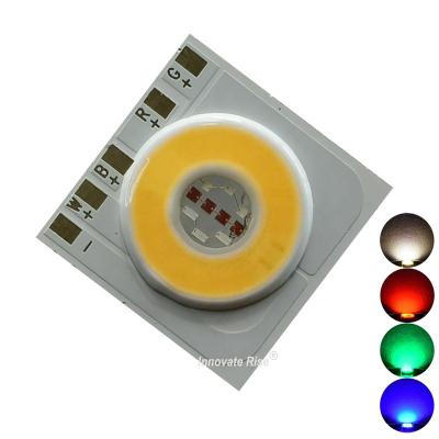 China INGAN Rgbww Rgbcw Led Chip 8w High Power COB 1313 8-10v 150mA Rgbw Led Chip Tricolor LED For Bar Light for sale