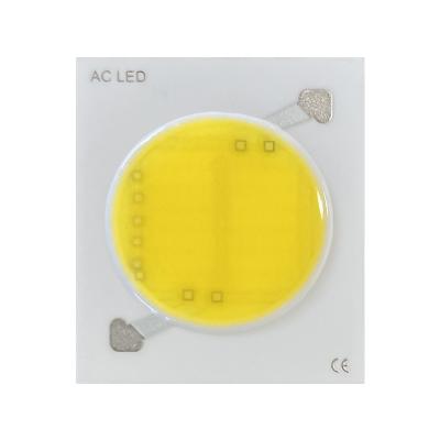 China INGAN Sanan Bridgelux High Efficiency 12W 15W 20W 30W COB LED Chip 220V AC 15W LED driverless COB for down light for sale