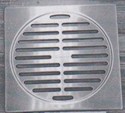 China Export Europe America Stainless Steel Floor Drain Cover12 With Square(150.8mm*150.8mm*3mm) for sale