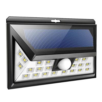 China Residential New Waterproof Pathway PIR 120 Led Solar Motion Sensor Light Outdoor Emergency Security Garden Solar Wall Light for sale