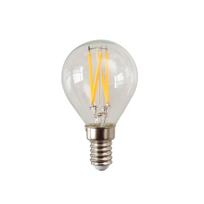 China Residential Factory Direct Sale Glass Aluminum G45 Led Edison Filament Light Bulb For Indoor Decorative for sale