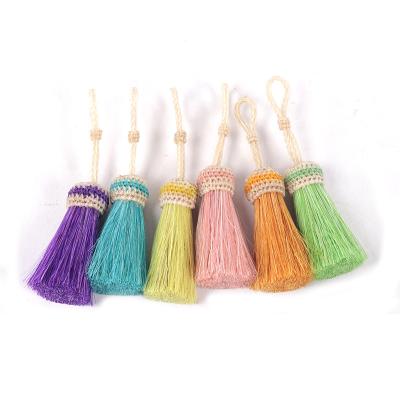 China Colorful Curtain Fashion Horse Hair Tassel For Hot Sale for sale