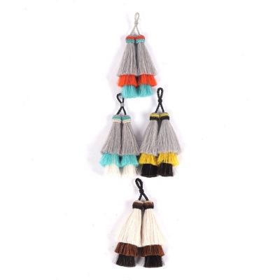 China Double Tassel Color Horse Hair Tassel, Double Layer Horsehair Tassels for sale