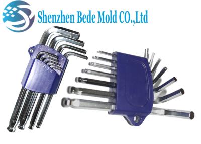 Cina Durezza standard stabilita placcata 9pc 58~61° della chiave di chiave di esagono degli attrezzi per bricolage in vendita