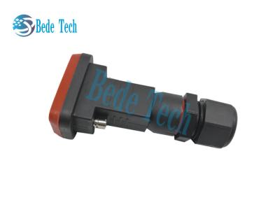 China Control Cable Plug AISG Cable Connectors D-SUB Waterproof Connector Ip67 With Screw Lock D Sub Connector for sale