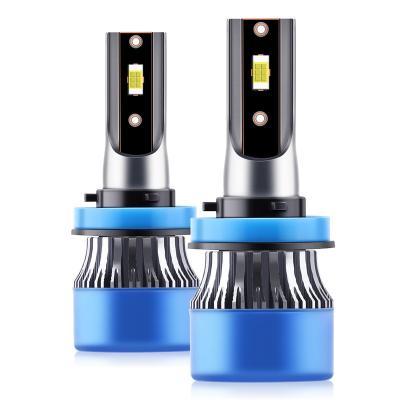 China Performance headlights roadsun 6000K automobile led bulbs H1 H4 H7 9005 9006 HB4 HB3 H11 led lamp for car waterproof IP68 12000LM headlight lamp wholesale for sale