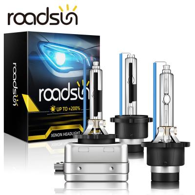 China Car led auto headlight 4300K ​​6000K 8000K 10000K car lamp D4R HID xenon bulb kit D4S D3S D2S D1S headlight roadsun xenon headlights D1R D2R for sale