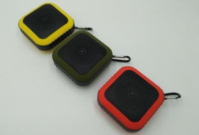 China Square Wireless Outdoor Portable Bluetooth Speaker Black TF Card for sale