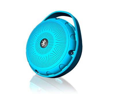 China Outdoor Round Bluetooth Speaker Portable Blue for Smart Phone for sale