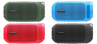 China Micro SD Outdoor portable Bluetooth Speaker ABS Plastic Silicone for sale