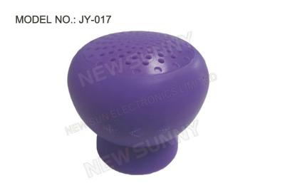 China Lightweight PC / Cell Phone Round Bluetooth Speaker Purple 2.1 EDR for sale