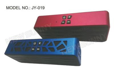 China Aluminum Alloy Portable Wireless Bluetooth Stereo Speaker for Cell Phone 3W for sale