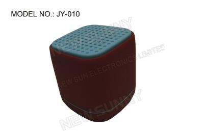 China Sports Compact Wireless Bluetooth Stereo Speaker Red Cube Music Player for sale