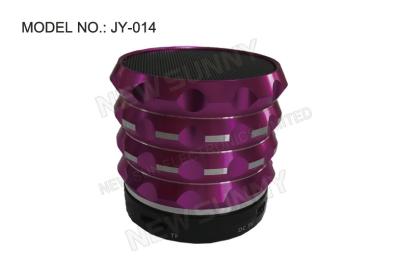 China Cell Phone Rechargeable Aluminum Bluetooth Speaker with Micro SD for sale