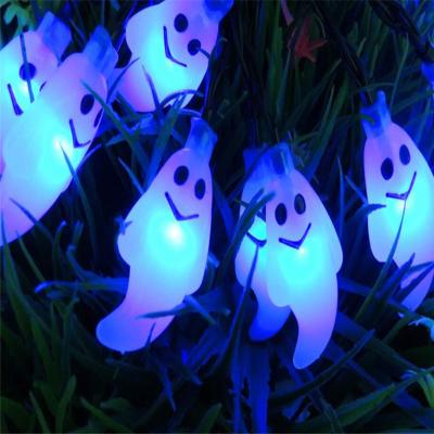 China Hanging Ghost Halloween Decoration Fast Delivery Tending Plastic 3500K Warm White Halloween Ghost Led Lights Wholesale In China for sale