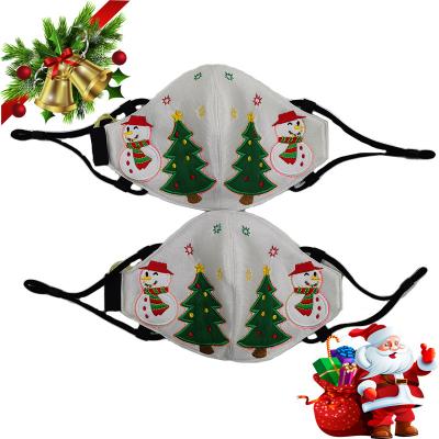 China Christmas Face Masks For Women Cotton Christmas Home Party Ladies Party Ladies Cotton Reusable Exclusive Pretty New Good Quality Battery Operated Face Mask for sale