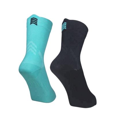 China ODM Logo Design Socks Custom Made Antibacterial Cycling Antibacterial Cycling Sports Mounts Bike Mens Womens Elite Compression OEM Nylon or Coolmax Mounts for sale