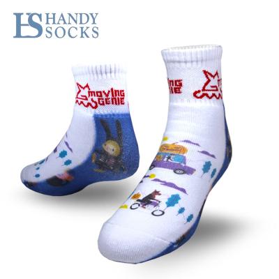 China Wholesale OEM Antibacterial Hand Painted Dye White Empty Socks for sale