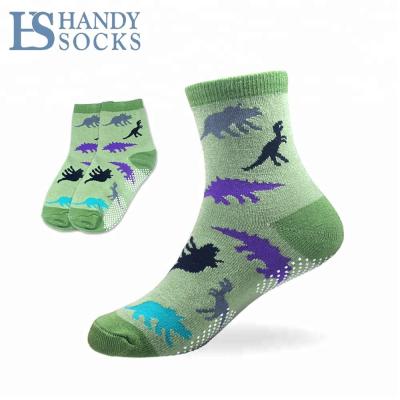 China Cotton Viable Animal Sock Kids Anti-Slip Tube Socks for sale