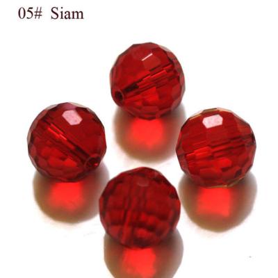 China Jewelry Making Factory Direct Sale 128 Faceted Crystal Glass Loose Bead 6mm-10mm Bead For Jewelry DIY Accessories for sale