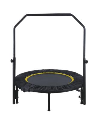 China Without 40 Inch Professional Net Protector 2-Folding Mini Fitness Trampoline With Handle for sale