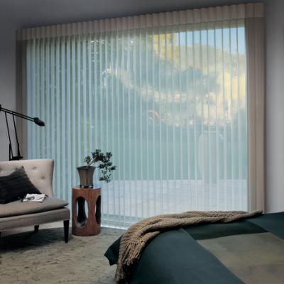 China Guangzhou Factory UV-Protective Hanas Elegant Vertical Sheer Shade For Big Window Decor for sale