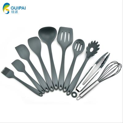 China Sustainable Kitchen Tools Kitchen Cookware Set Silicone Non-Stick Cooking Utensil for sale