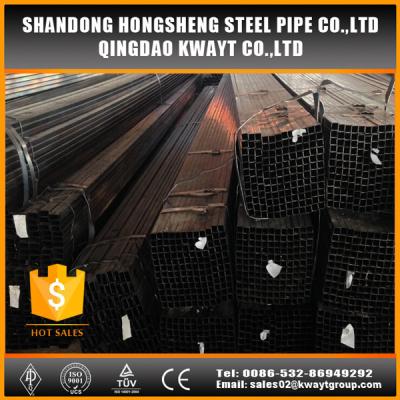 China Q195 Black Welded Round Steel Pipe for Furniture pipe for sale