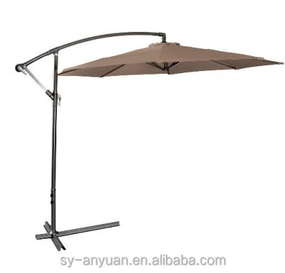 China China Main Factory Outside Side Cantilever Hanging Cross Base Umbrella Type for sale