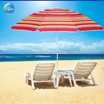 China Standard Size Garden Seaside Outdoor Outdoor Beach Folding Umbrella Easy To Use Folding Umbrella for sale