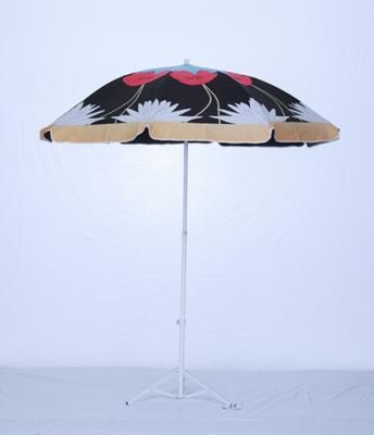 China Outdoor Bohemian Style Porcelain Garden Furniture Manufactured Outdoor Beach Umbrella for sale