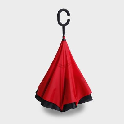 China Automatic open umbrella design kazbrella china manufacturer upside down inverted umbrella for sale