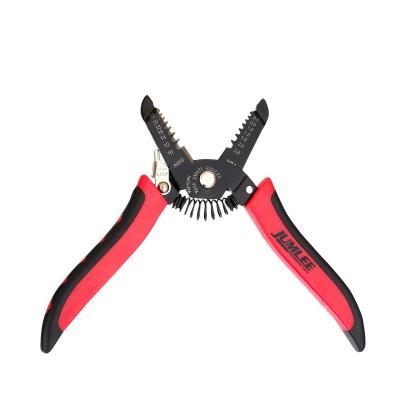 China High Quality 7-Inch TWIN PLIERS STRIPPER Chrome Vanadium Steel Hand Tools Multifunctional Wire Cutter and Strippe for sale