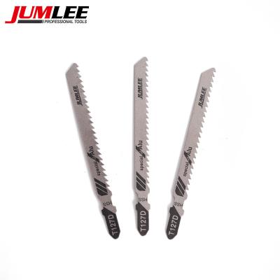 China Metal TWIN Cutter China Factory Production T127d Fine Cut Worktop Serrated Blade For Cutting Plastic In Toolsstation for sale