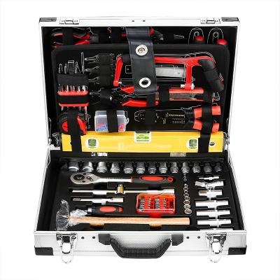 China DUAL USE China factory production wholesale hardware industrial tool kit used for install appliances automobile and bicycle repairing tool kit for sale