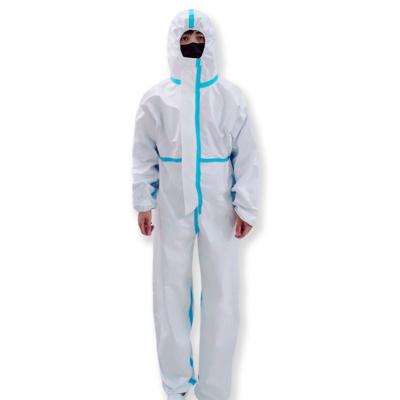 China Disposable Safety Isolation Clothing Coverall Protective Suits for sale