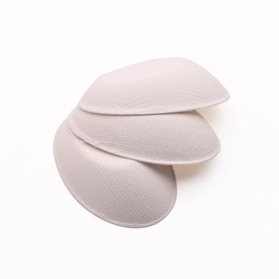 China Oval biodegradable egg shape sugarcane fruit dish disposable bagasse paper fish tray for sale