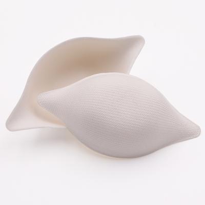 China Biodegradable sugarcane Lemon Shape mini tableware fruit dish disposable bagasse paper dish salad sauces tray for sale