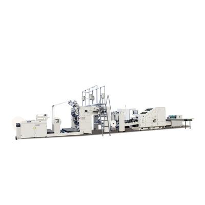 China Shopping Full Automatic Flat Handle Paper Bag Making Machine for sale