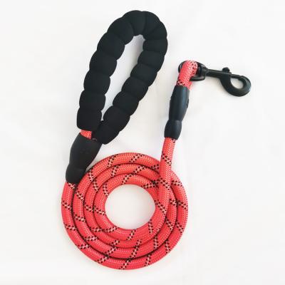 China Great Quick Release Mountaineering Running Tracking Long Reflective Nylon Dog Leash Dog Training Leash for sale