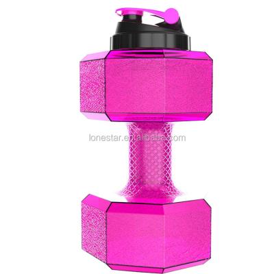 China 2.2L Drinking Bottle Carry Bpa Free Gym Sports Easy Viable Gym Water Bottle Top Quality for sale