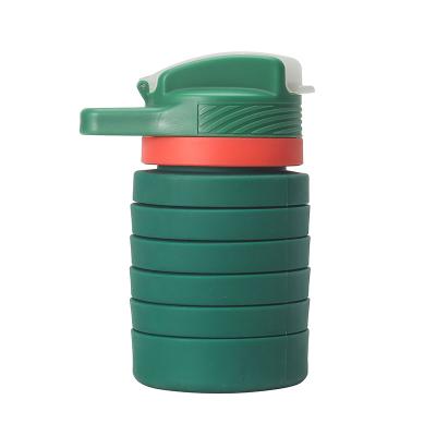 China Stored In Stock Product Collapsible Travel Collapsible Camping Water Bottle for sale