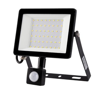 China Amazon Hot Sale 20W 3000K Outdoor Warehouse Garage Waterproof Garden Use PIR Sensor Motion Flood Light for sale