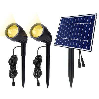 China 2021 Hot Selling Garden Landscape Spotlight IP66 Modern Solar Light Waterproof Outdoor Garden Pond Park 3000K for sale