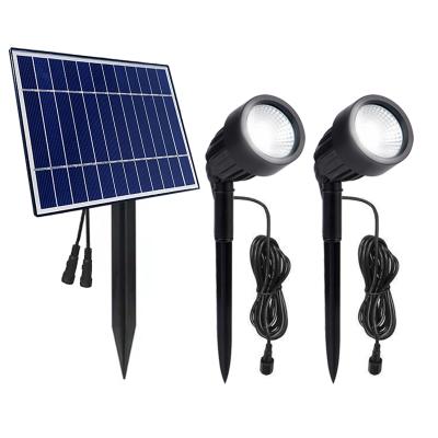 China 2021 Hot Selling Garden Landscape Spotlight IP66 Modern Solar Lightweight Waterproof Outdoor Garden Pond Park 6000K for sale